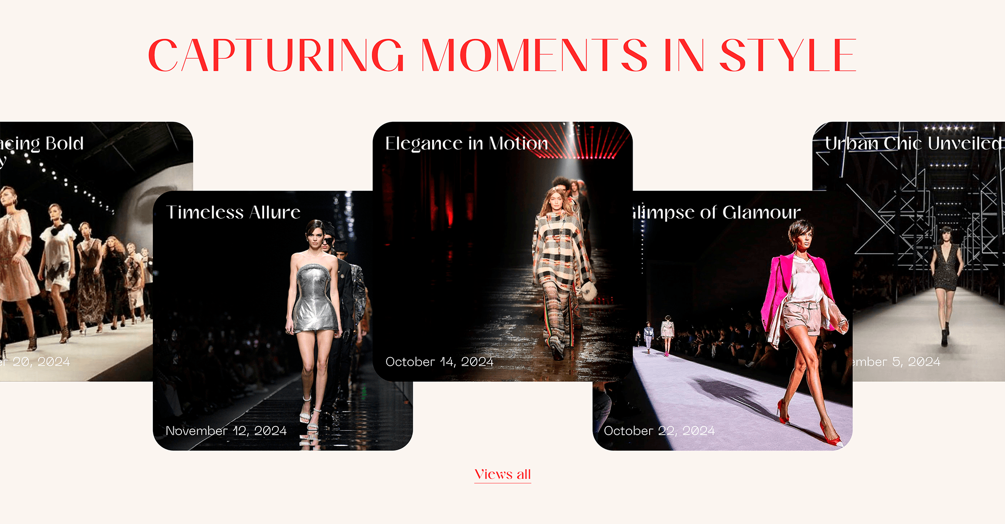 Fashion Mirage - Cекция «Показы»