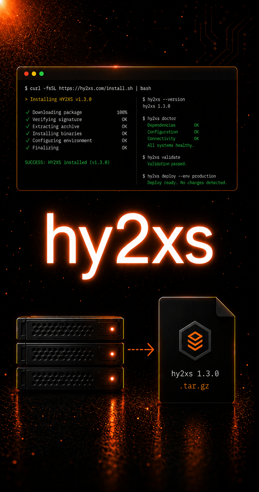 Проект HY2XS